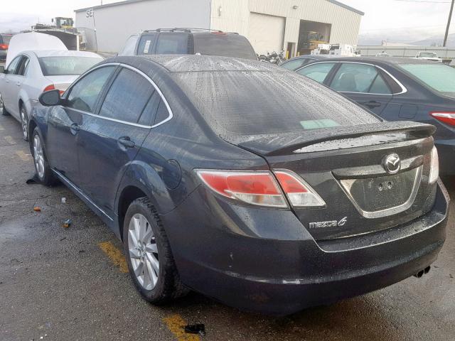 1YVHZ8DH9D5M15344 - 2013 MAZDA 6 TOURING GRAY photo 3