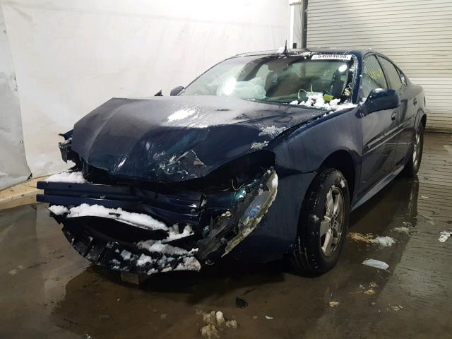 2G2WS542X51209436 - 2005 PONTIAC GRAND PRIX BLUE photo 2