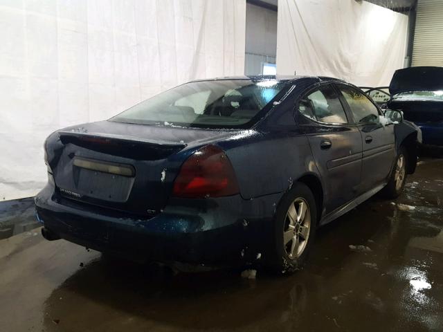 2G2WS542X51209436 - 2005 PONTIAC GRAND PRIX BLUE photo 4