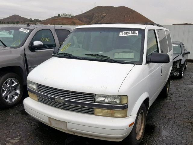 1GNDM19X23B101326 - 2003 CHEVROLET ASTRO WHITE photo 2