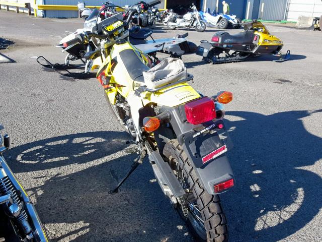 JS1SK43A852103171 - 2005 SUZUKI DR-Z400 S YELLOW photo 3