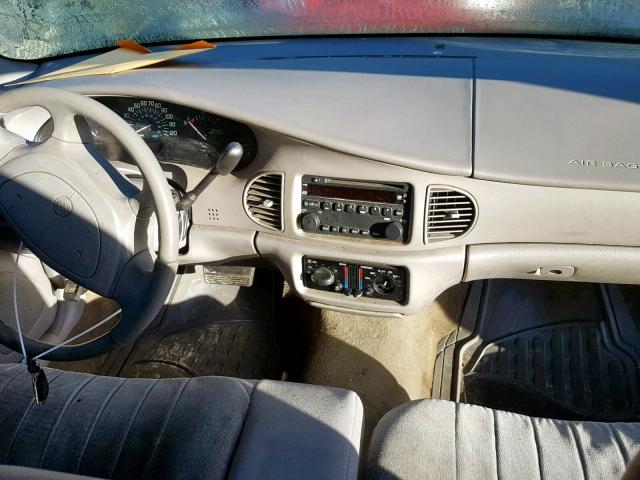 2G4WS52JX51113940 - 2005 BUICK CENTURY CU SILVER photo 9