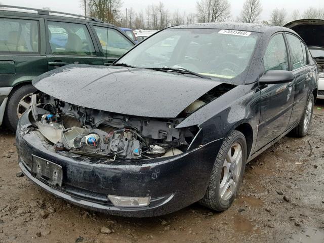 1G8AL54F84Z210946 - 2004 SATURN ION LEVEL BLACK photo 2