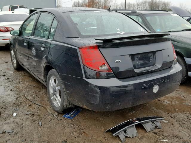 1G8AL54F84Z210946 - 2004 SATURN ION LEVEL BLACK photo 3