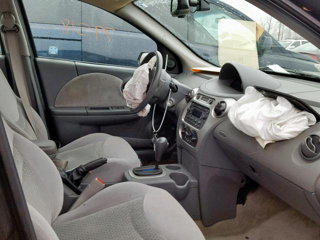 1G8AL54F84Z210946 - 2004 SATURN ION LEVEL BLACK photo 5