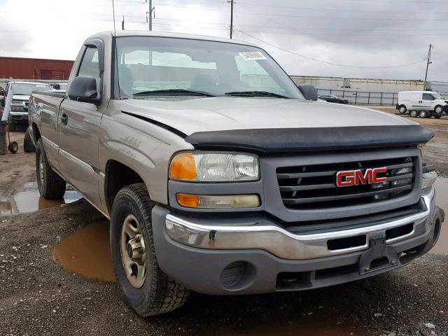 1GTEK14T63E290732 - 2003 GMC NEW SIERRA TAN photo 1