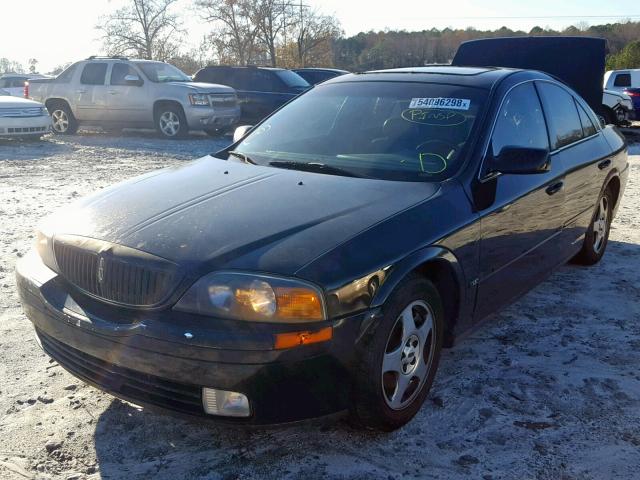 1LNHM86S91Y666707 - 2001 LINCOLN LS BLACK photo 2