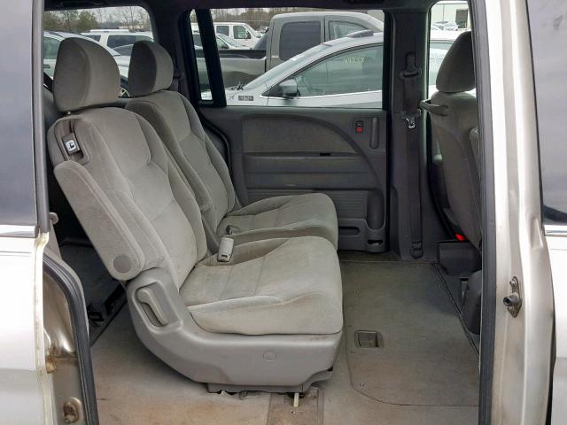 5FNRL38208B097204 - 2008 HONDA ODYSSEY LX SILVER photo 6