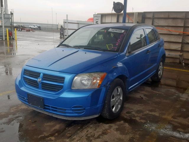 1B3HB28B48D621195 - 2008 DODGE CALIBER BLUE photo 2