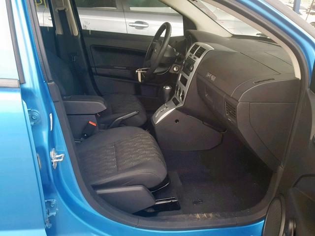 1B3HB28B48D621195 - 2008 DODGE CALIBER BLUE photo 5