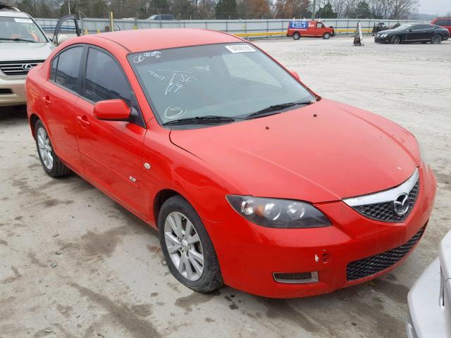 JM1BK123971625923 - 2007 MAZDA 3 S RED photo 1