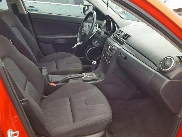 JM1BK123971625923 - 2007 MAZDA 3 S RED photo 5