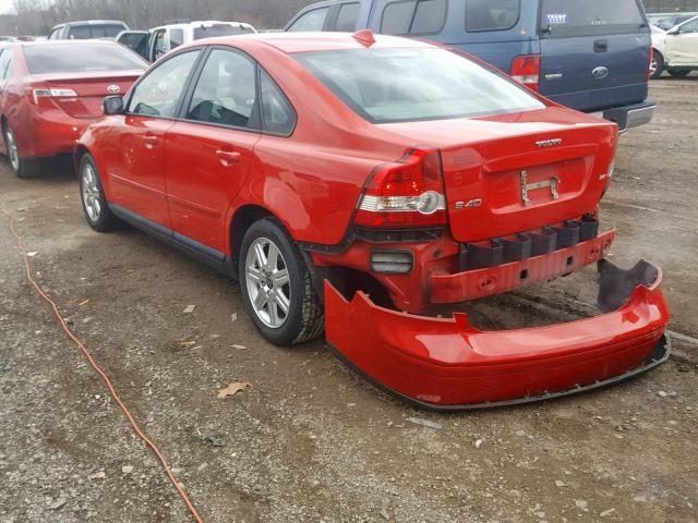 YV1MS382462212992 - 2006 VOLVO S40 2.4I RED photo 3