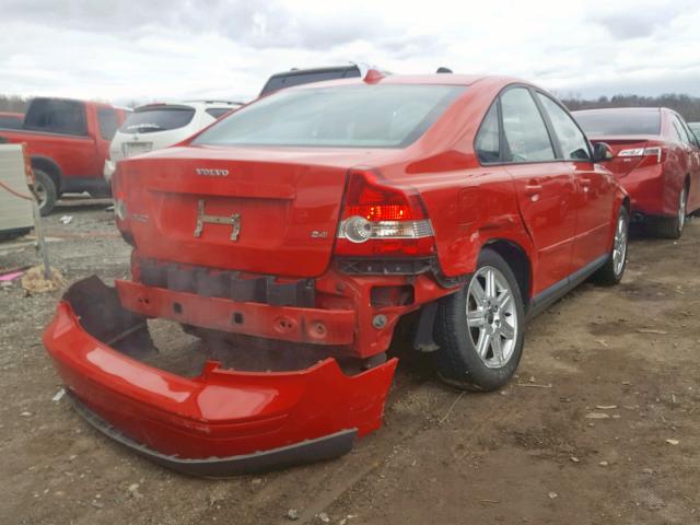 YV1MS382462212992 - 2006 VOLVO S40 2.4I RED photo 4