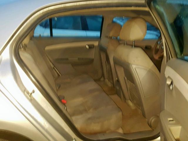 1G1ZG57B18F153463 - 2008 CHEVROLET MALIBU LS 银色 照片 6