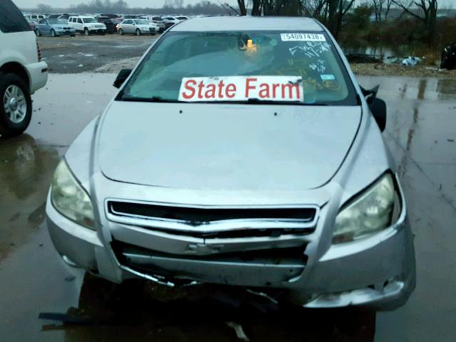 1G1ZG57B18F153463 - 2008 CHEVROLET MALIBU LS 银色 照片 9