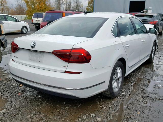 1VWAT7A32HC007567 - 2017 VOLKSWAGEN PASSAT S WHITE photo 4