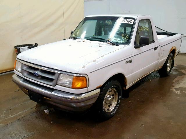 1FTCR10A3VPB50426 - 1997 FORD RANGER WHITE photo 2