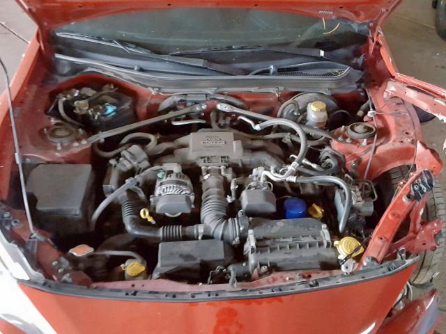 JF1ZNAA16D2703446 - 2013 TOYOTA SCION FR-S RED photo 7