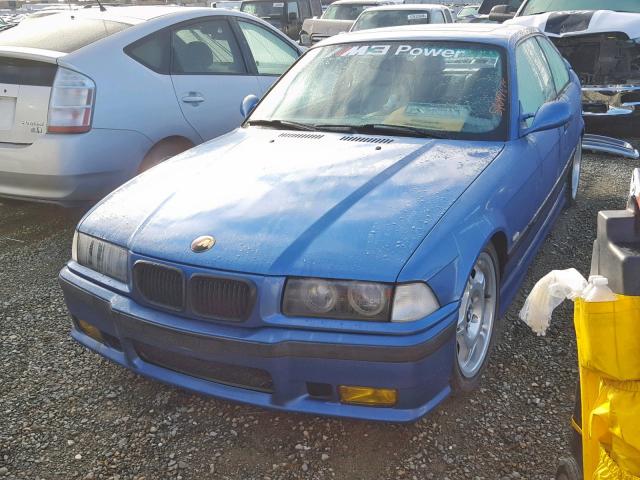 WBSBG9338XEY81745 - 1999 BMW M3 BLUE photo 2