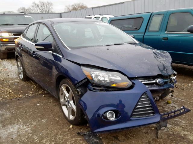 1FAHP3J24CL163226 - 2012 FORD FOCUS TITA BLUE photo 1