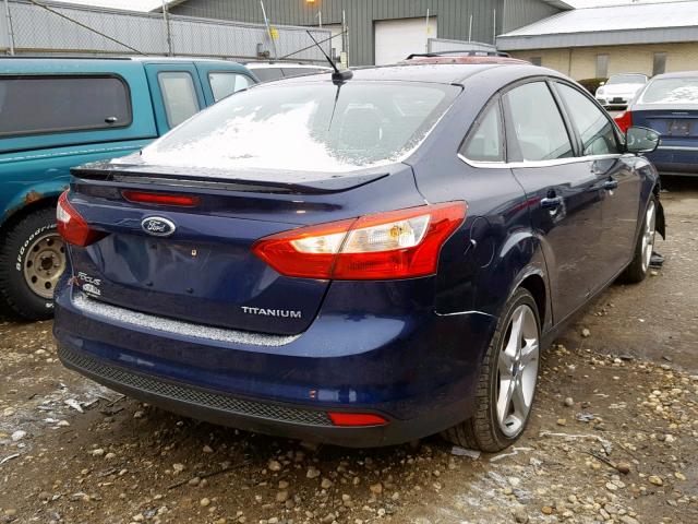 1FAHP3J24CL163226 - 2012 FORD FOCUS TITA BLUE photo 4