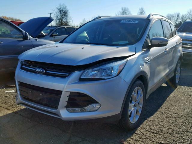 1FMCU9J9XEUA15524 - 2014 FORD ESCAPE TIT SILVER photo 2