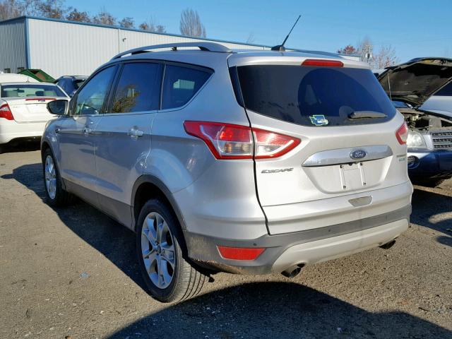 1FMCU9J9XEUA15524 - 2014 FORD ESCAPE TIT SILVER photo 3