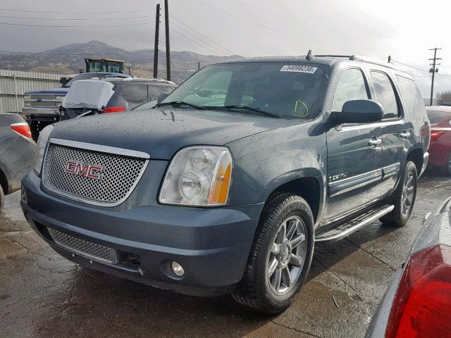 1GKFK63837J276545 - 2007 GMC YUKON DENA BLUE photo 2