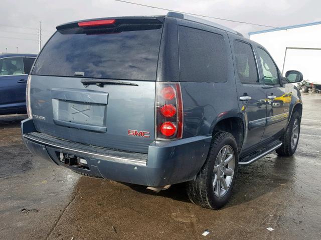 1GKFK63837J276545 - 2007 GMC YUKON DENA BLUE photo 4