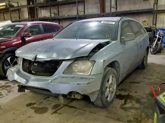 2C4GM68425R367377 - 2005 CHRYSLER PACIFICA T BLUE photo 2