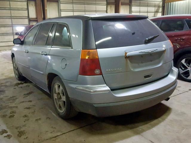 2C4GM68425R367377 - 2005 CHRYSLER PACIFICA T BLUE photo 3