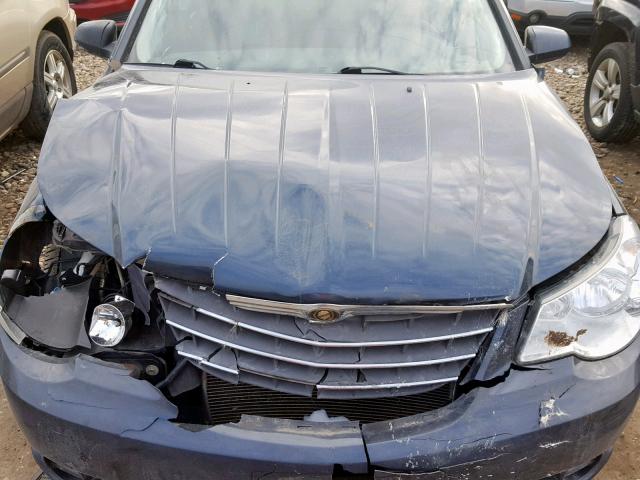 1C3LC56K97N533878 - 2007 CHRYSLER SEBRING TO BLUE photo 7