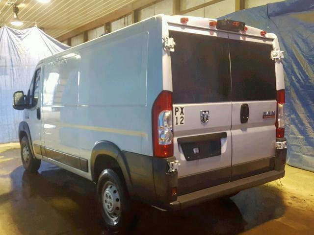 3C6TRVAG5JE104186 - 2018 RAM PROMASTER 银色 照片 3