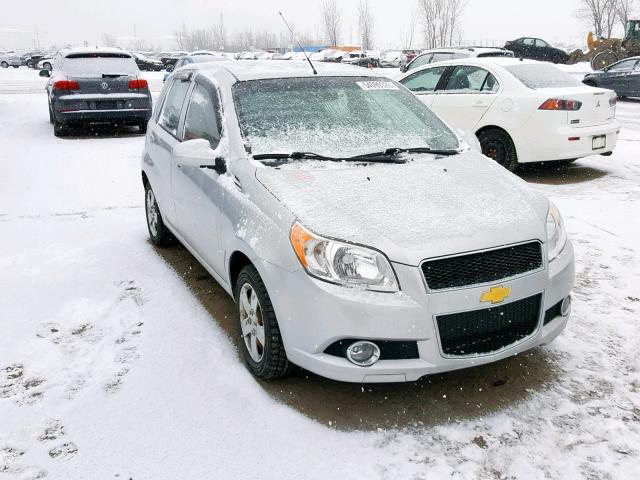 3G1TB6DG0BL136516 - 2011 CHEVROLET AVEO LS SILVER photo 1