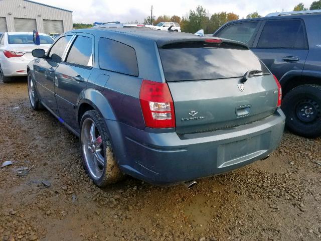 2D4FV47T96H154863 - 2006 DODGE MAGNUM SE GRAY photo 3