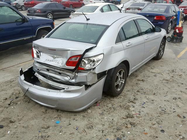 1C3CC4FB2AN213836 - 2010 CHRYSLER SEBRING TO SILVER photo 4