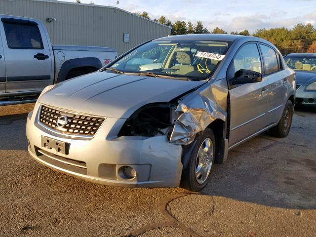 3N1AB61E48L647997 - 2008 NISSAN SENTRA 2.0 GRAY photo 2