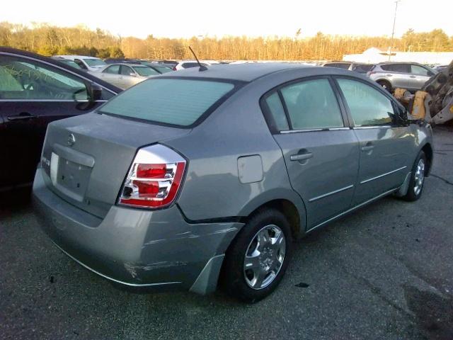 3N1AB61E48L647997 - 2008 NISSAN SENTRA 2.0 GRAY photo 4