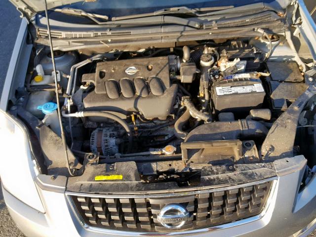 3N1AB61E48L647997 - 2008 NISSAN SENTRA 2.0 GRAY photo 7