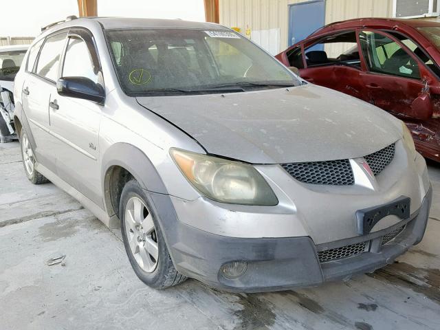 5Y2SL628X4Z424082 - 2004 PONTIAC VIBE SILVER photo 1