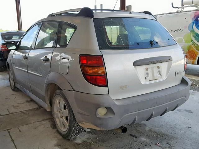 5Y2SL628X4Z424082 - 2004 PONTIAC VIBE SILVER photo 3