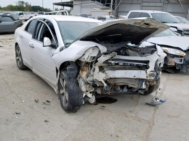 1G1ZC5E08CF120417 - 2012 CHEVROLET MALIBU 1LT WHITE photo 1