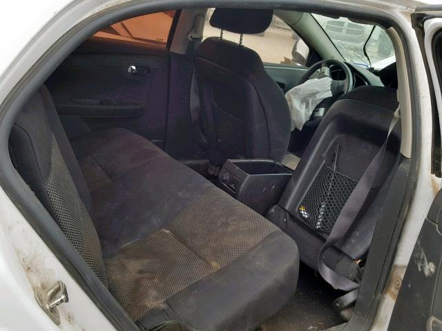 1G1ZC5E08CF120417 - 2012 CHEVROLET MALIBU 1LT WHITE photo 6