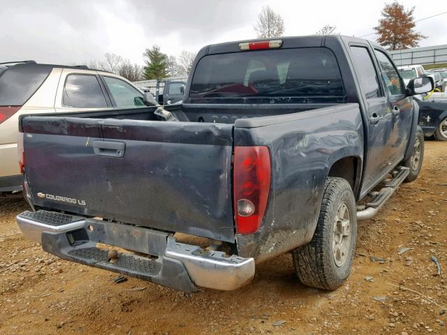 1GCDS136058221432 - 2005 CHEVROLET COLORADO BLACK photo 4