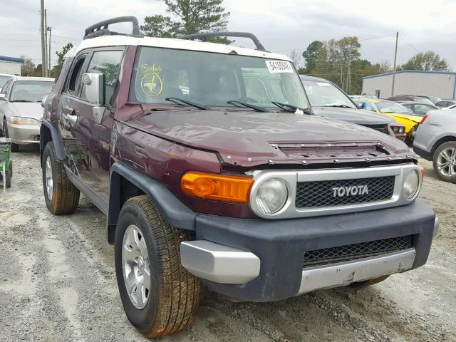 JTEBU11F070088074 - 2007 TOYOTA FJ CRUISER PURPLE photo 1