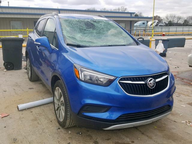 KL4CJ3SB3HB059693 - 2017 BUICK ENCORE BLUE photo 1