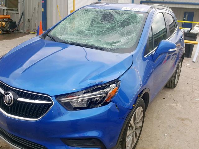 KL4CJ3SB3HB059693 - 2017 BUICK ENCORE BLUE photo 9