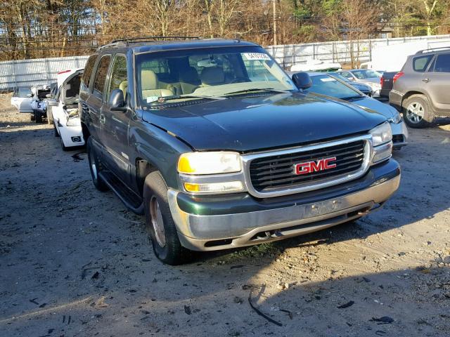 1GKEK13T33R253085 - 2003 GMC YUKON GREEN photo 1