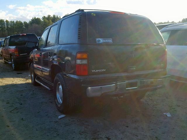 1GKEK13T33R253085 - 2003 GMC YUKON GREEN photo 3